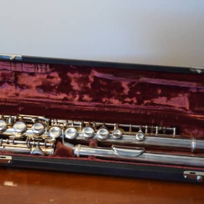 August Richard Hammig Silver Concert Flute | Reverb