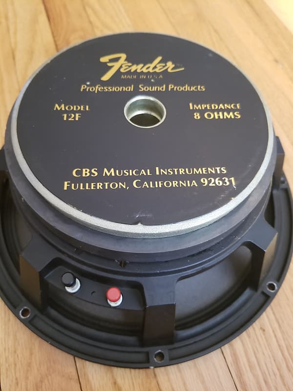 激レア】Fender12F Vintage Electro Voice 12L Fender Model 12F EV speaker 200 watts 1983 | Reverb