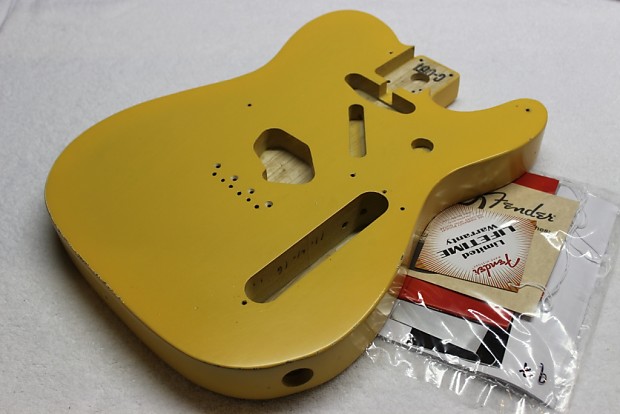 Fender Vintage 50s RI Road Worn Telecaster Body Relic Tele Blonde