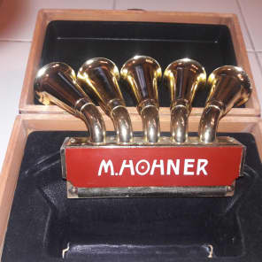 ORIGINAL HOHNER TRUMPET CALL HARMONICA WITH ORIG BOX NEAR MINT