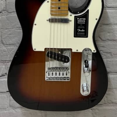 Fender Player Series Telecaster 3 Color Sunburst Finish, Maple Neck - MIM - Demo image 3