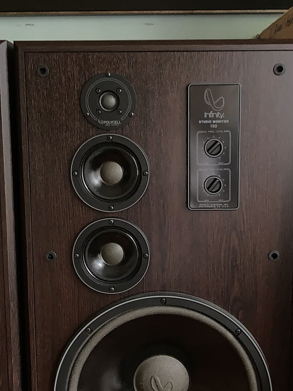 Infinity SM 150 Rosewood pair! Near pristine in original 100%  Look!!