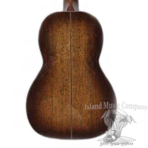 Martin Guitars Size 5 Custom Shop Mahogany Acoustic Guitar 1933 Ambertone Sunburst Finish image 16