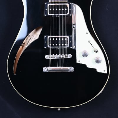 Duesenberg Double Cat Semi-Hollow 12-String Guitar from 2009 with original hardcase image 3