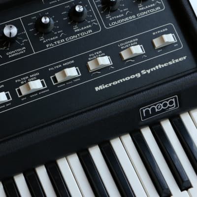 1970s Moog Micromoog Synthesizer (Serial No. 5591) Serviced image 10