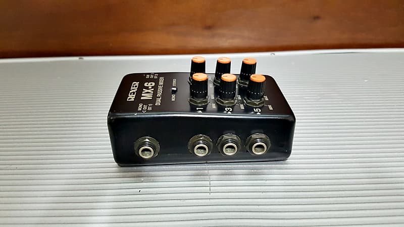 その他 REXER MX-6 REXER MX-6 Portable 6 Channel Mini Mixer [Free Shipping