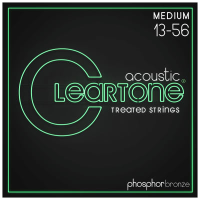 Cleartone 7413 Phosphor Bronze Medium Strings 13-56