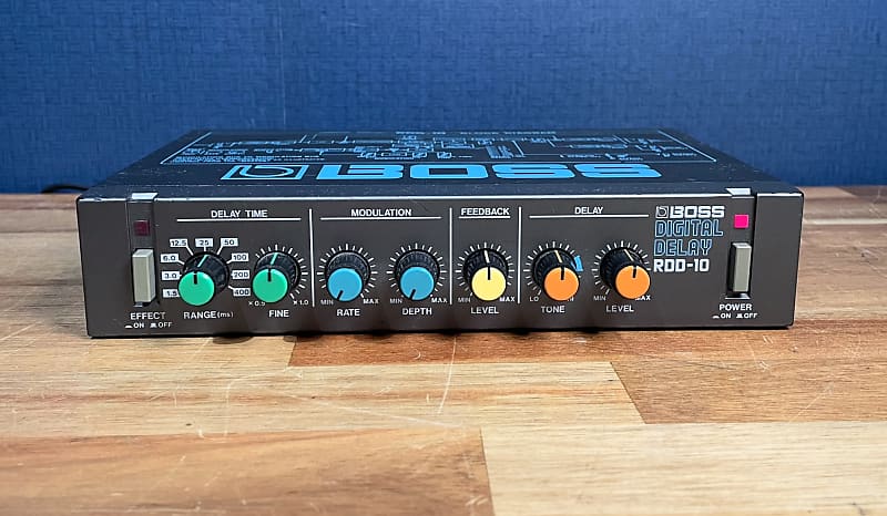 Boss RDD-10 Micro Rack Series Digital Delay - Black | Reverb