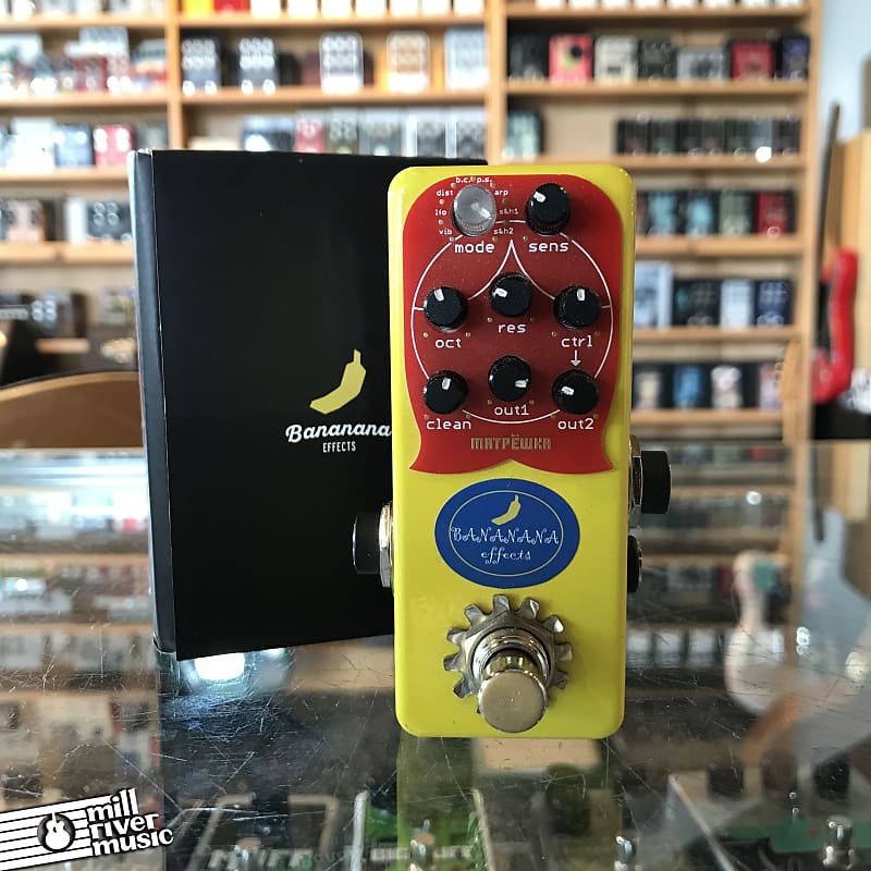Bananana Effects Matryoshka Matpewka Bass Synth Driver - Used, with Box