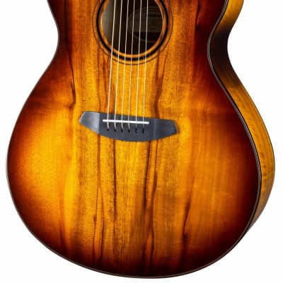 Breedlove Pursuit Exotic S Tiger's Eye Concerto Acoustic Guitar-SN3621 image 5