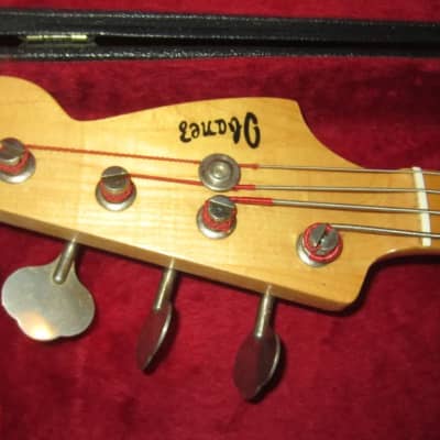 ~1975 Ibanez Precision Bass Sunburst w Hard Case image 10