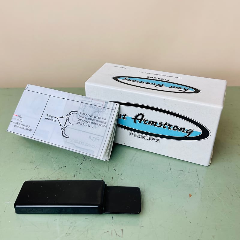 Kent Armstrong HJGS3BK Floating Pickup for Archtops Reverb