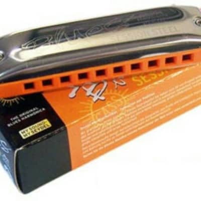Seydel Blues Session Steel Harmonica, Key of D. Brand New with Full Waranty! image 5