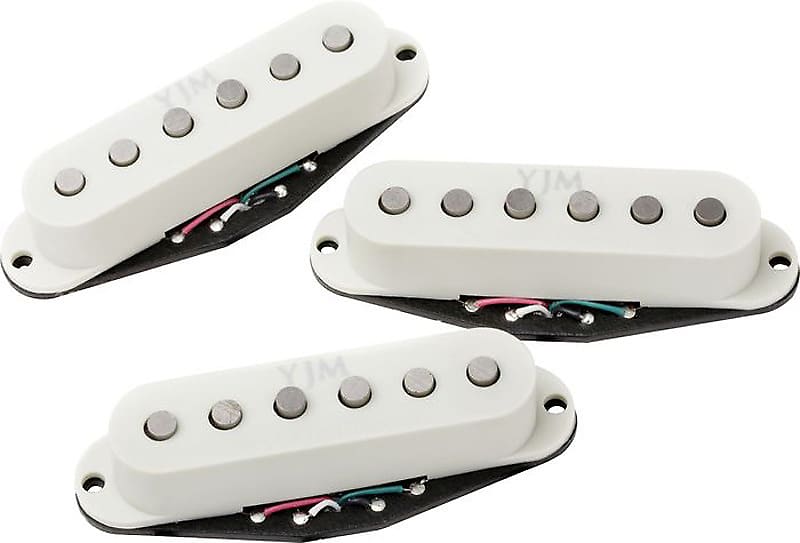 Seymour Duncan YJM Fury STK-S10 Single Coil Pickup Set (N/M/B) - Off-White