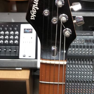 Montaya Stratocaster 80s Black On Black image 7