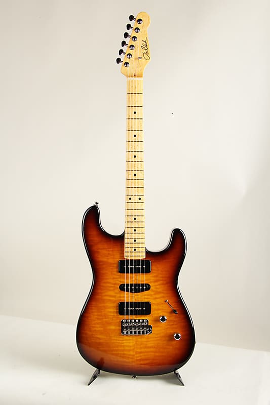 J.W.Black Guitars JWB-S Flame Maple Top 2Tone Sunburst 2019