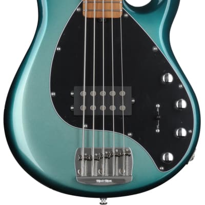Ernie Ball Music Man StingRay Special 5 Bass Guitar - Frost Green Pearl with Maple Fingerboard image 1