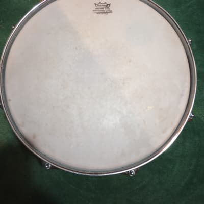Ludwig 14"(Diameter)x10"(depth) Marching Snare Drum 1970's - Blue and Silver Sparkle image 7