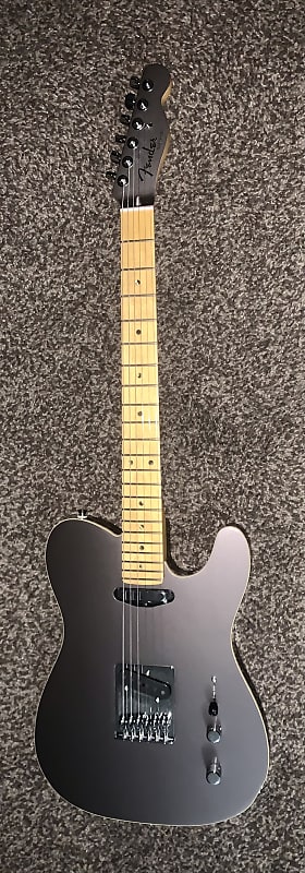 Fender Aerodyne Telecaster Electric guitar made in Japan dolphin gray fender gigbag image 1