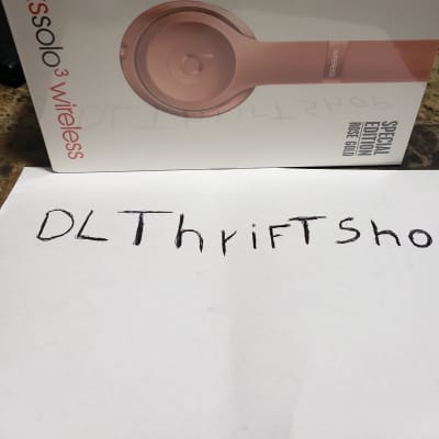 Nib* Beats by Dr Dre Solo3 Solo 3 Bluetooth Wireless MPN# MNET2LL/A 2017 Rose Gold image 2