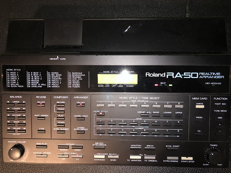 Roland RA-50 Real Time Arranger 1980s