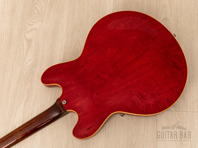 1972 Gibson ES-335 TDC Vintage Semi-Hollow Guitar Cherry w 1972 Gibson ES-335 TDC Vintage Semi-Hollow Guitar Cherry w