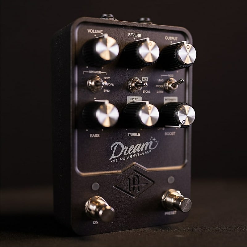 Universal Audio UAFX Dream '65 Reverb Amplifier Emulation pedal with  Bluetooth