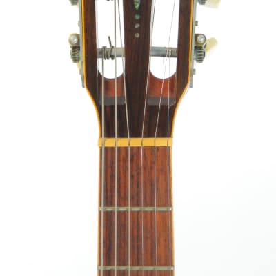 Aria AP-05SB parlor guitar - beautifully decorated guitar with fine parlor sound - size and decorations of a Martin 0-42! image 5