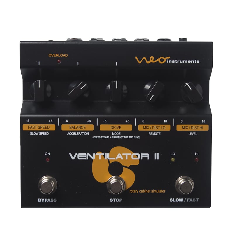 Neo Instruments Ventilator II Rotary Speaker Simulator Pedal Neo Instruments Ventilator II Rotary Speaker Simulator Pedal