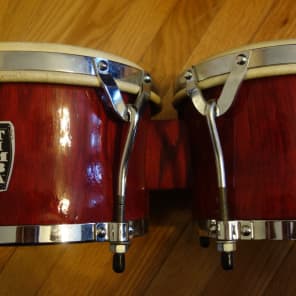 Timba Bongos Traditional Blood Red | Reverb Timba Bongos Traditional Blood Red | Reverb