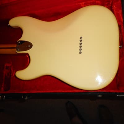 Fender Stratocaster 1971 Olympic White hard tail(rare) with 3-Bolt Neck, Rosewood board  (7 lbs!!)! image 5