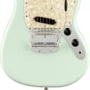 Fender American Performer Mustang Electric Guitar, Rosewood FB, Sonic Blue