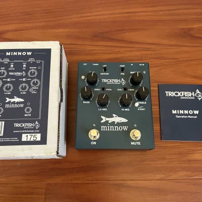 Trickfish Minnow Preamp/DI pedal MINT NEW NEVER USED! image 1