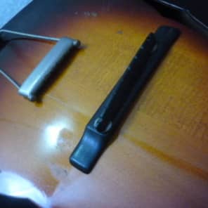 Gibson L 50 Guitar with OHSC Project needs Repair and some Restoration 1934 sunburst image 6