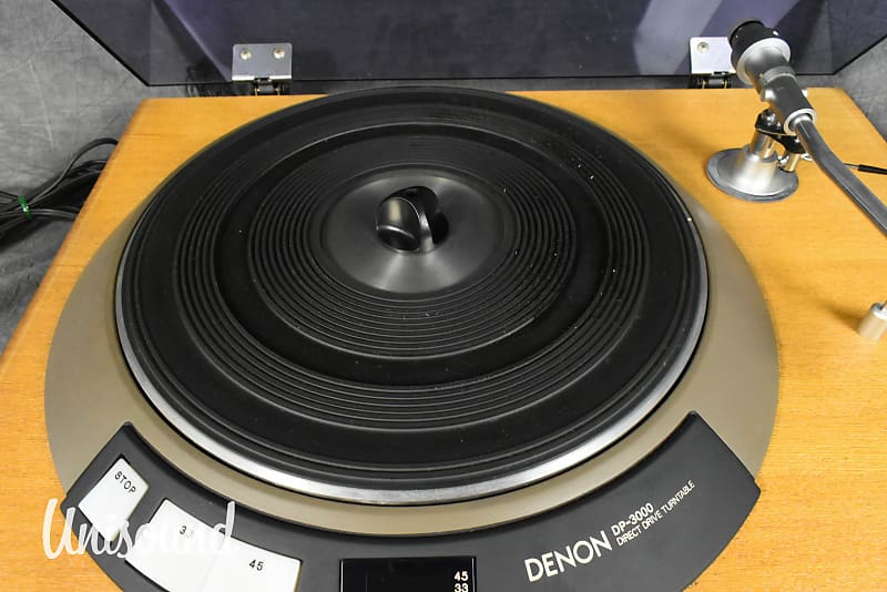 Denon DP-3000 + DP-3700F Direct Drive Turntable In Very Good Condition