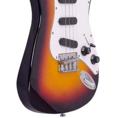 Eastwood MODEL S Solid Alder Body Bolt-on Maple C Shape Neck 4-String Tenor Electric Guitar w/Gig Bag image 5