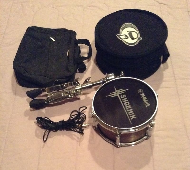 Yamaha Subkick with Stand & Mounting Arm + 2 Gig Bags - Mint