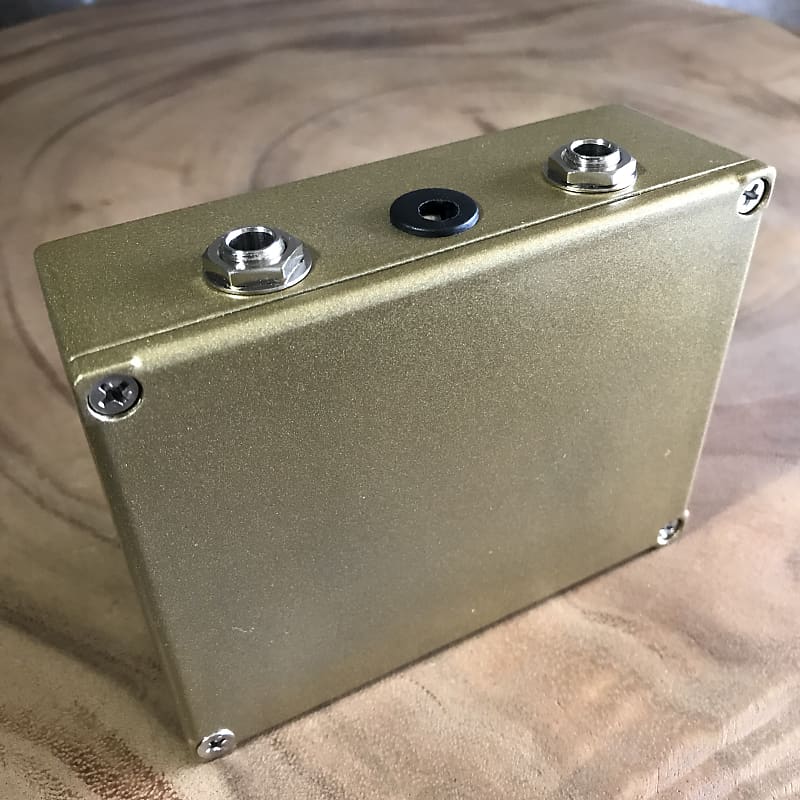 Foxpedal Kingdom V1 rare Klon -sized Gold box version Overdrive pedal  handmade in USA