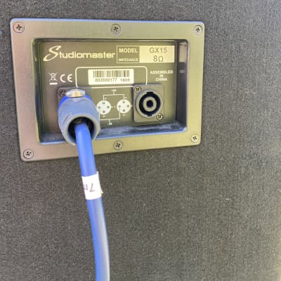 Studiomaster GX15 15” inch passive  PA speakers (pair) image 8