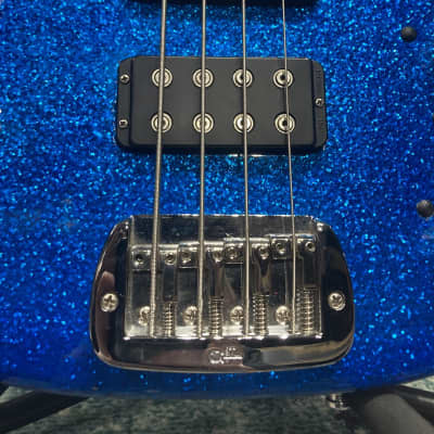 Tom Hamilton's Aerosmith, Custom G&L ASAT Blue Glitter Bass, 2010s  PLUS Personalized NHL Hockey Jersey. AUTHENTICATED! (TH2 #4) image 12