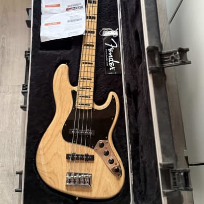 Fender American Deluxe Jazz Bass V Ash | Reverb España