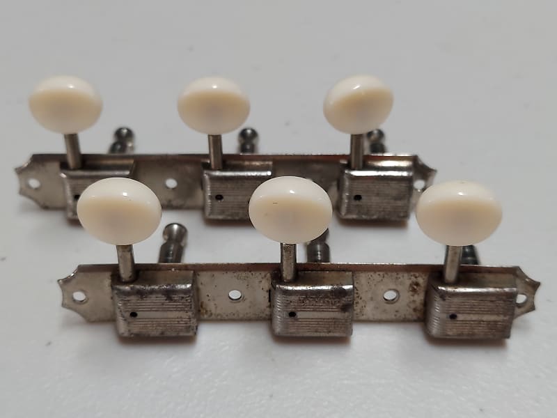 1940s 50s Kluson Deluxe No Line Strip Tuners For Pre55 Les Reverb