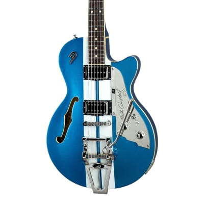 Duesenberg Alliance Series Mike Campbell 30th Anniversary Electric Guitar - Blue/White for sale