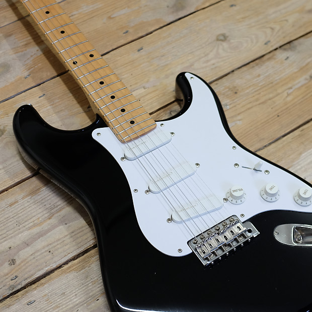ギター Fender USA Blackie Fender USA Eric Clapton Blackie Stratocaster, Maple Fingerboard