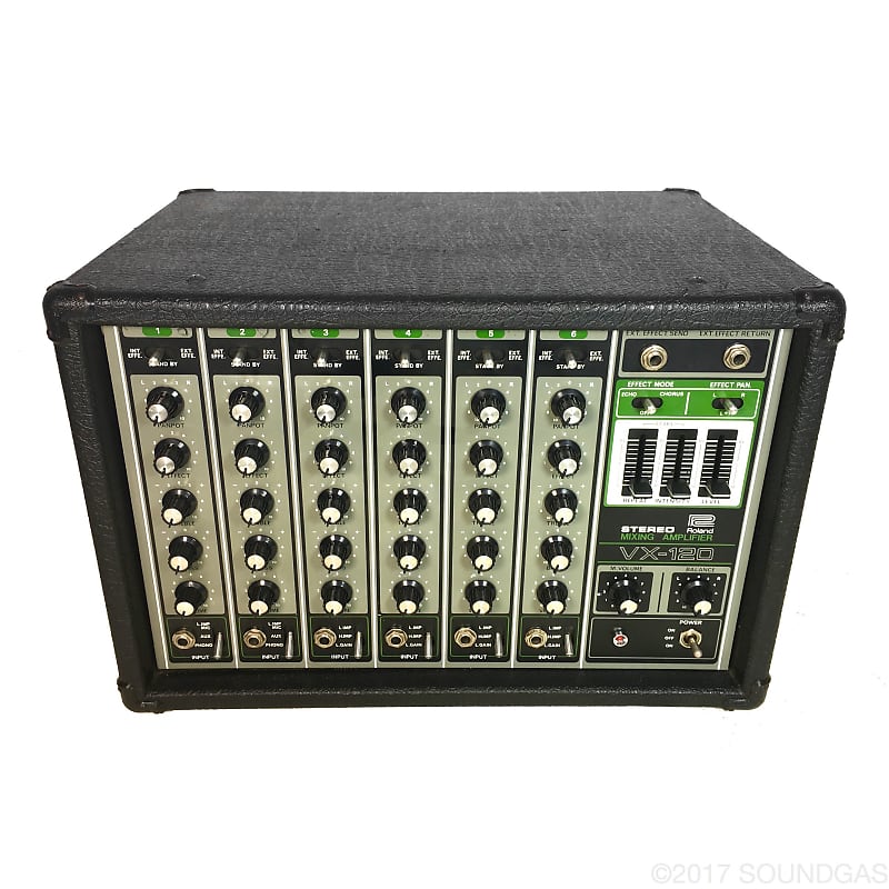 ローランド ミキシングアンプ「VX-55」修理！: 居酒屋ガレージ日記