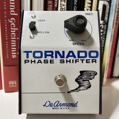 DeArmond Tornado Phase Shifter 1970s Silver / White for sale