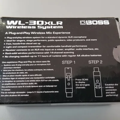 Boss WL-30XLR Wireless System image 2