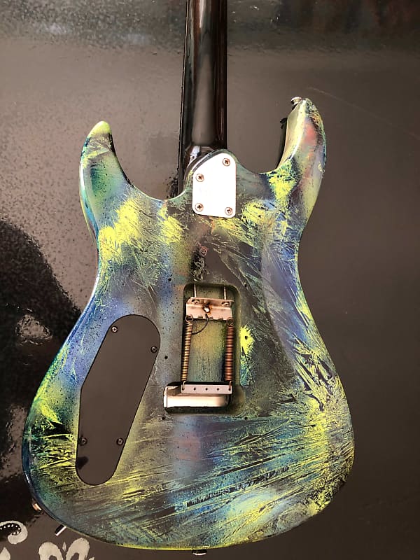 Yamaha RGX 110 87-89 Gotoh Floyd Rose Custom Paint | Reverb