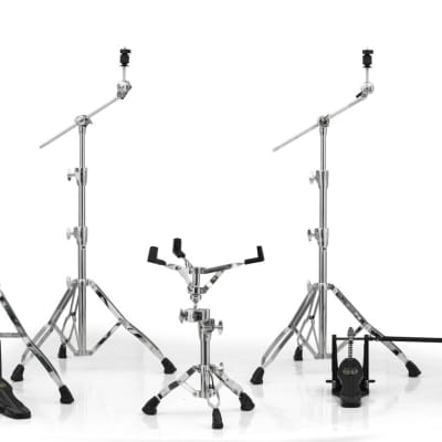 Mapex Armory 800 Series Drum Hardware Pack HP8005-DP, Chrome - Double Pedal image 1