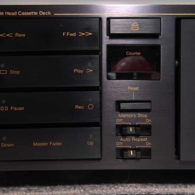 1986 Nakamichi BX-300 3-Head Cassette Deck Rare 120-240 Volts Low Hours Serviced 08-22 Excellent 329 image 2